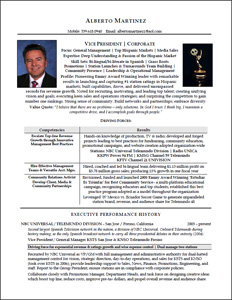 Diverse perspective resume